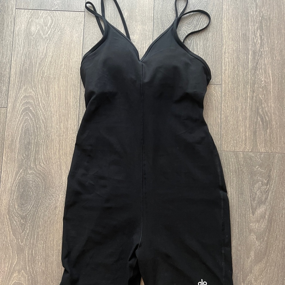 Alo Yoga Black Bodysuit